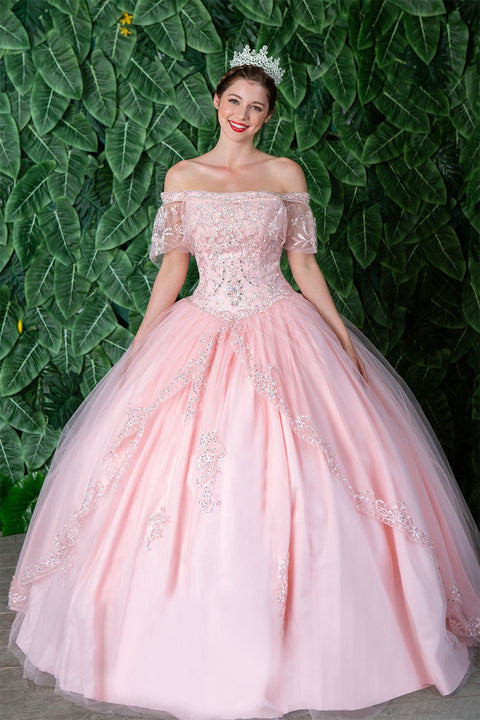 Quinceanera Off Shoulder Dress by Calla KY75128X