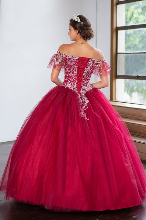 Quinceanera Off Shoulder Dress by Calla KY75128X