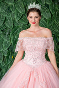 Quinceanera Off Shoulder Dress by Calla KY75128X