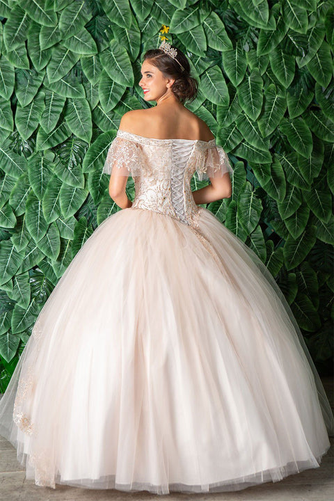 Quinceanera Off Shoulder Dress by Calla KY75128X