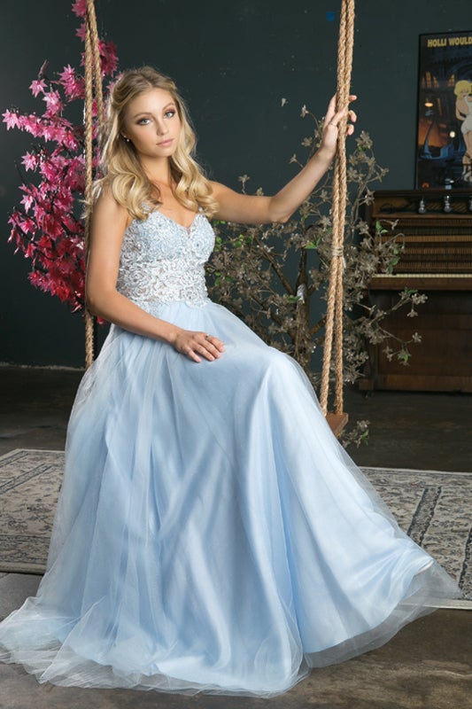 Embroidered Bodice A-Line Tulle Gown by Juliet 212 sheerdreamz Embroidered Bodice A-Line Tulle Gown by Juliet 212 sheerdreamz