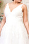 Vestido de novia de encaje bordado de Elizabeth K GL1902