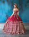 Embroidered Quinceanera Off Shoulder Dress by Calla KY75110