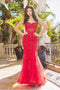 Enchanting Embroidered Corset Mermaid Gown - Adora 3080