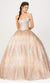 Eureka Fashion - 9616 Glittered Voluminous Ballgown