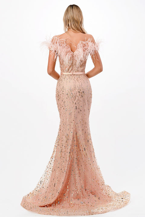 PROM DRESS BY CINDERELLA DIVINE CB082