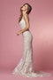 Wedding Gown with Fitted Appliques by Nox Anabel JW908