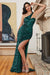 Ladivine C140 Sleek One-Shoulder Sequin Gown With A Fitted Silhouette