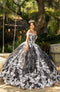 Blossom Off Shoulder Ball Elegance - Cinderella Couture 8070J