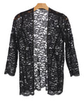 Lace Scallop Edge Formal Jacket
