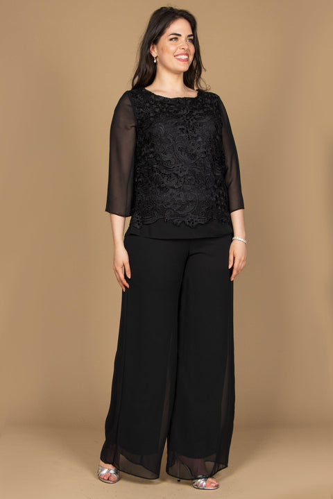 Formal Mother of the Bride and Goom Lace Suit