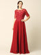 Mother of the Bride and Groom Long Chiffon Wedding Dress