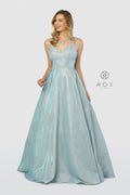 Glitter Dress with Crisscross Back by Nox Anabel E228