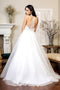 Halter Glitter Wedding Dress by Elizabeth K GL1948
