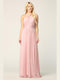 Bridesmaids Dress with Halter Long