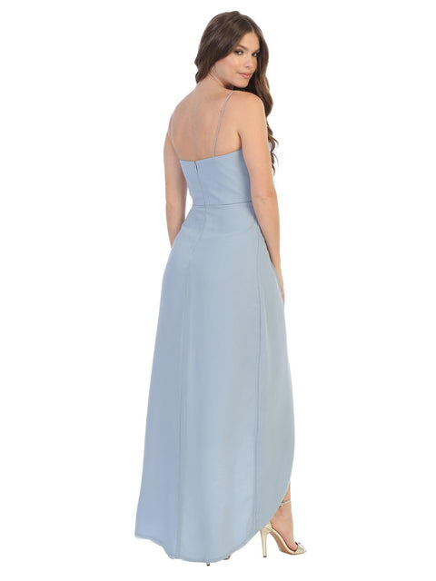 High Low Chiffon Bridesmaids Dress
