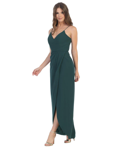 High Low Chiffon Bridesmaids Dress