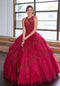 Quinceanera Lace Applique Dress by Calla KY75208X