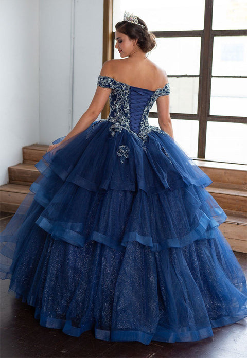 Layered Quinceanera Off Shoulder Dress by Calla KY018383X
