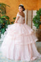 Layered Quinceanera Off Shoulder Dress by Calla KY018383X