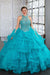 Layered Quinceanera High Neck Dress by Calla KY75178X