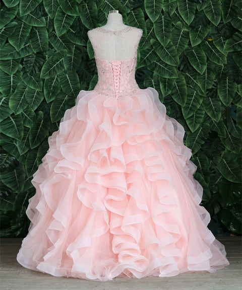 Layered Quinceanera Sleeveless Dress by Calla KY79288X