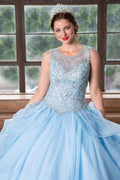 Layered Quinceanera Sleeveless Dress by Calla KY79288X