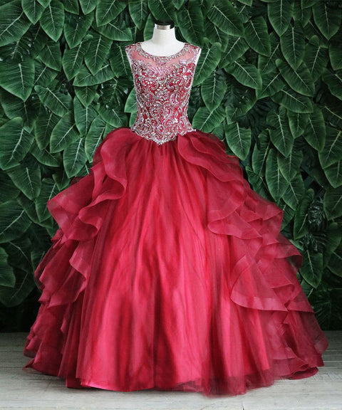 Layered Quinceanera Sleeveless Dress by Calla KY79288X