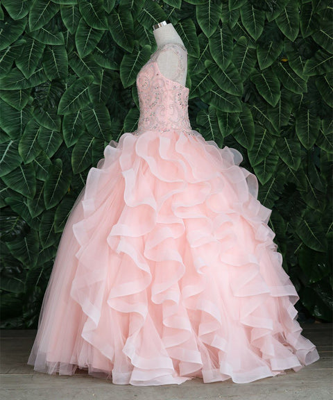 Layered Quinceanera Sleeveless Dress by Calla KY79288X