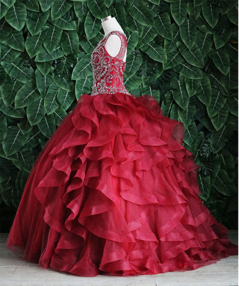 Layered Quinceanera Sleeveless Dress by Calla KY79288X