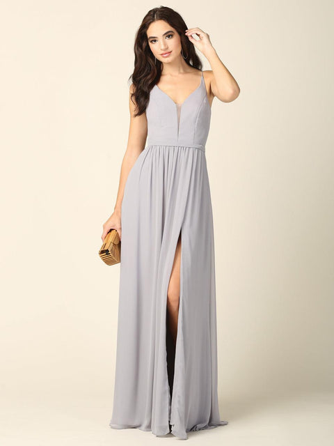Formal Bridesmaids Chiffon Dress Wedding Guest