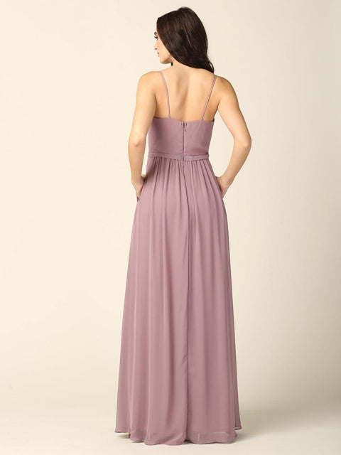 Formal Bridesmaids Chiffon Dress Wedding Guest