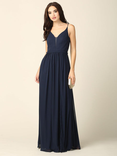 Formal Bridesmaids Chiffon Dress Wedding Guest