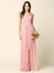 Long Sleeveless Formal Bridesmaids Tulle Dress