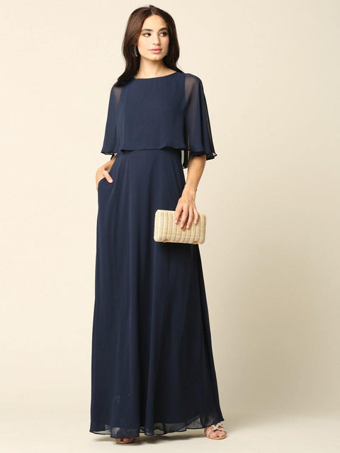 Long Formal Mother of the Bride and Groom Dress