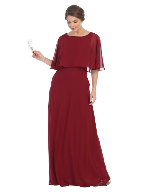 Long Formal Mother of the Bride and Groom Dress