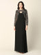 Long Formal Mother of the Bridea and Groom  Lace Jacket Dress