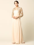 Long Formal Mother of the Bridea and Groom Lace Jacket Dress sheerdreamz Long Formal Mother of the Bridea and Groom Lace Jacket Dress sheerdreamz