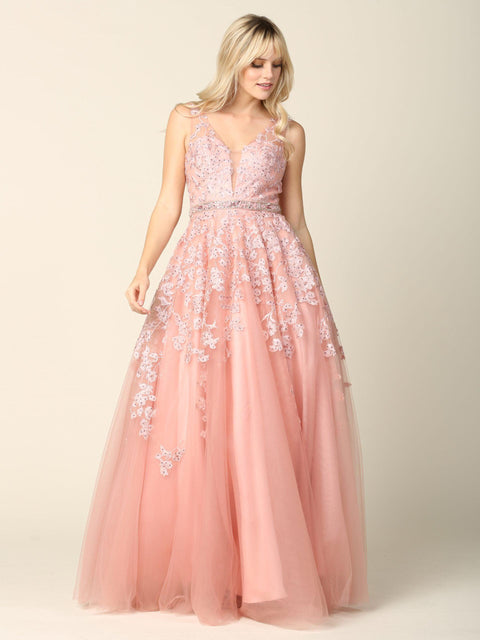 Formal Sleeveless Prom Ball Gown Casual Wedding Dress