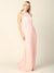 Bridesmaids Dress with Long Halter