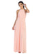 Bridesmaids Dress with Long Halter Tie Back