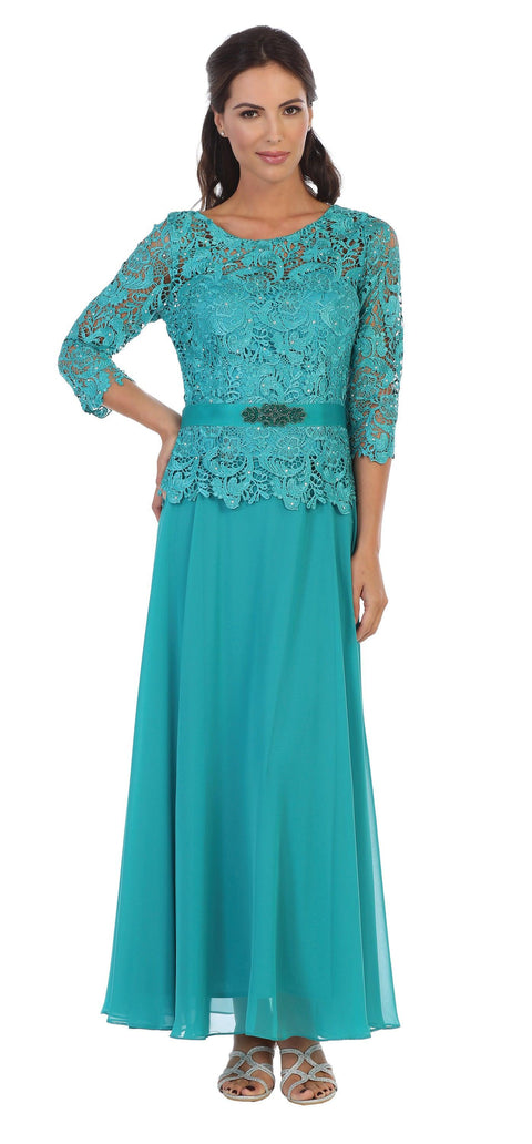 Mother of the Bride and Groom Lace Chiffon Formal dress