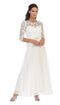 Mother of the Bride and Groom Lace Chiffon Formal dress