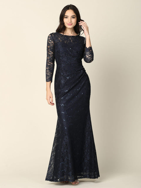 Mother of the Bride and Groom Lace Formal Dress