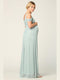 Bridesmaids Dress with Long Off Shoulder