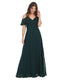 Long Formal Off Shoulder Bridesmaids Dress