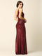 One Shoulder Long Formal Fitted Prom Dress