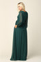 Long Sleeve Mother of the Bride and Groom Elegant Chiffon Dress