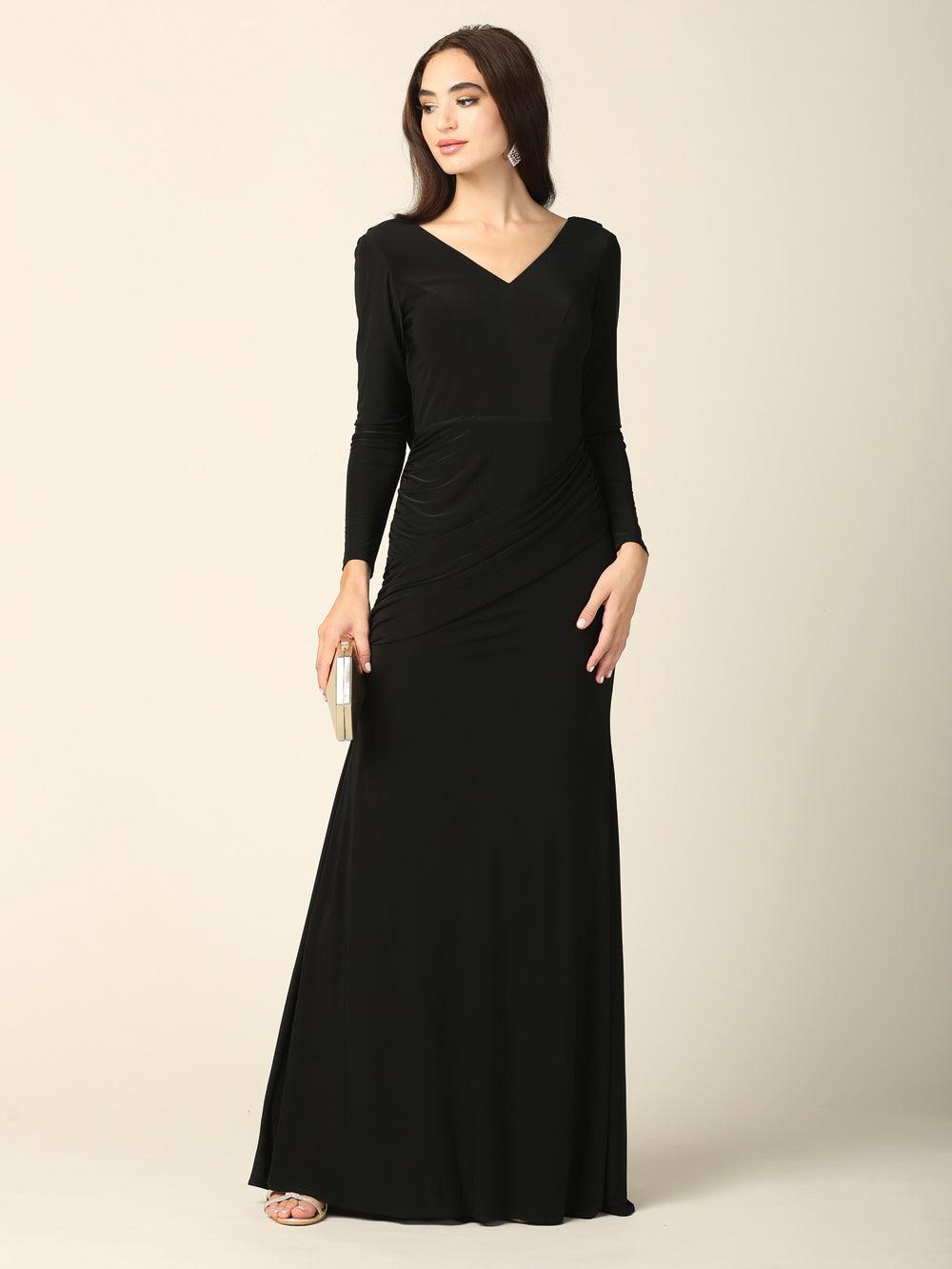 Mother of the Bride Formal Dress with Long Sleeve– sheerdreamz