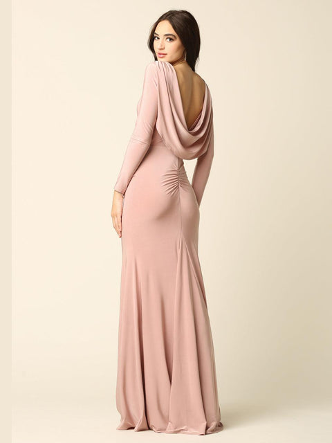 Mother of the Bride Formal Dress with Long Sleeve